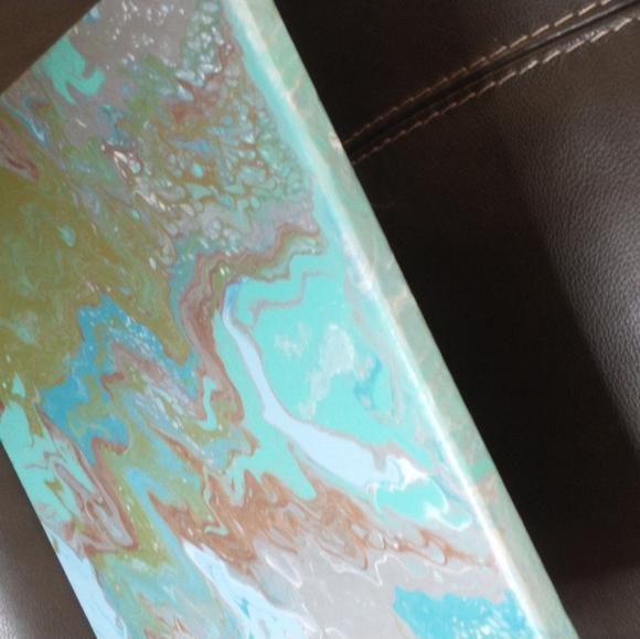 Original Acrylic Painting - TROPICAL DREAM, Designs By Sandy,12x12 - Picture 7 of 13